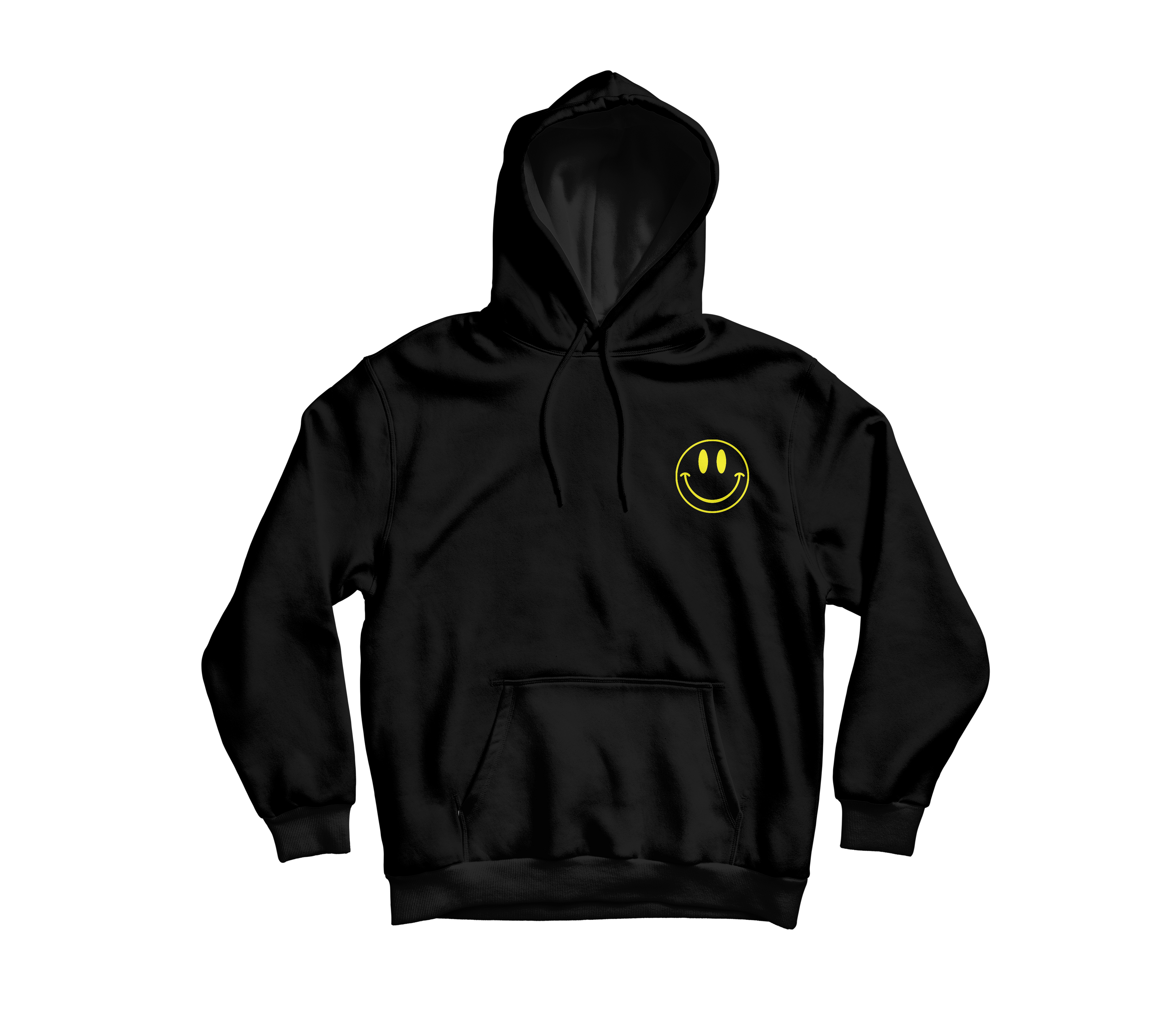 no bad days hoodie - black