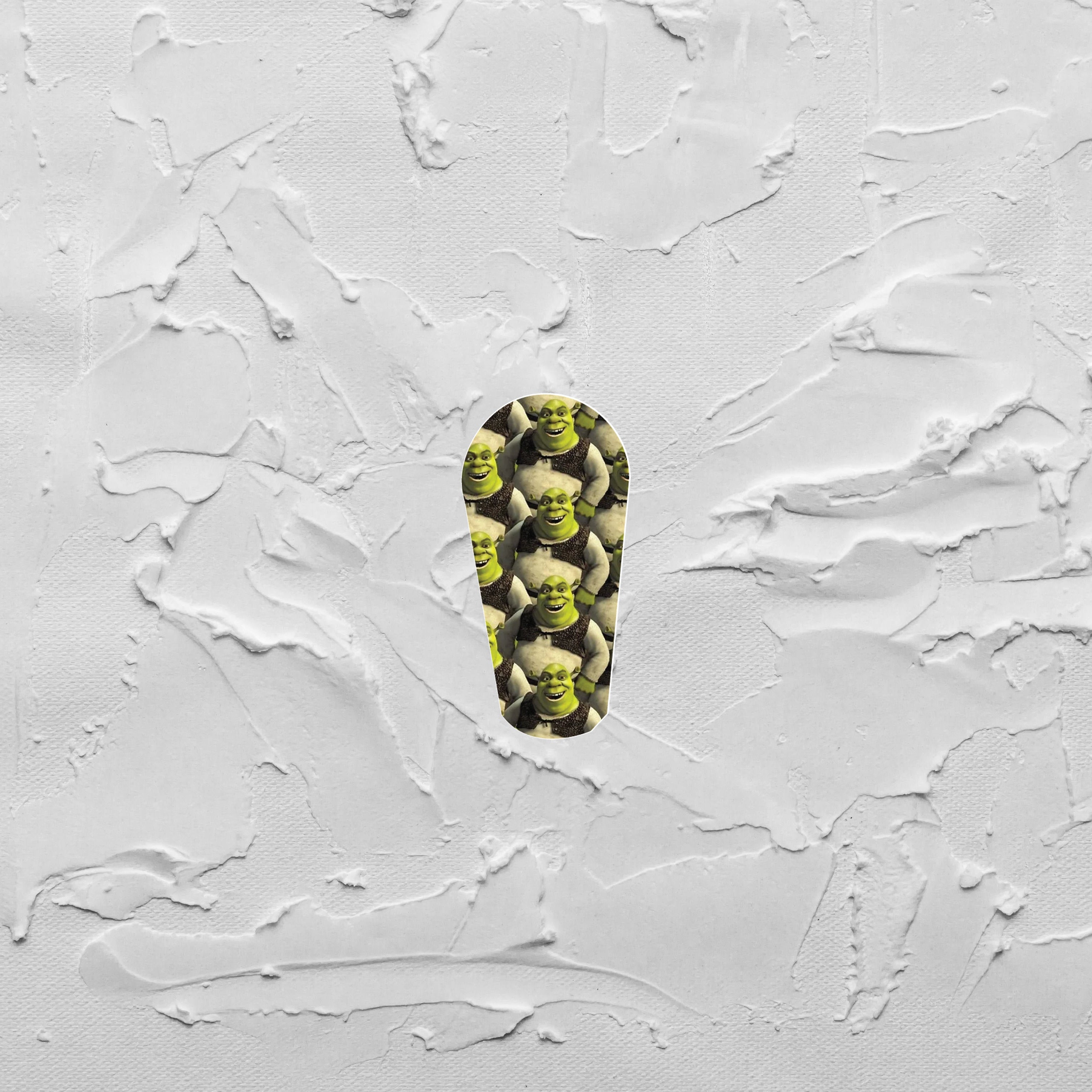 shrek cgm decal - dexcom g6/g7 and libre 2/3